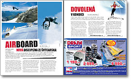 Airboard: nová disciplína ze Švýcarska