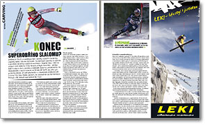 SNOW 33 – carving – obří slalom