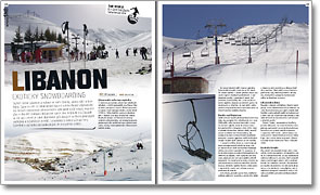 SNOW 42 - Libanon - exotický snowboarding