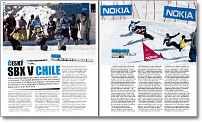 SNOW 35 – snowboardcross v Čile – snowboarding