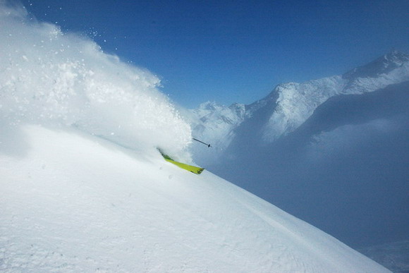 jezdec Michal Oško, The North Face ski challenge, foto Luboš Sušila/SNOW.CZ