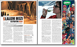 Slalom mezi alpskými víny