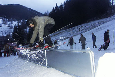 Velká Úpa snowpark opening, jezdec: Zbyněk Živný, foto: Míra Kalenský