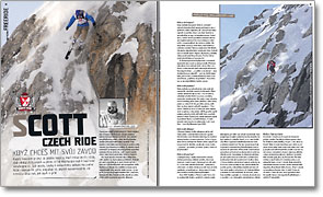 SNOW 42 - Scott Czech Ride - první české  mistrovství ve freeridu