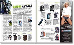 SNOW 33 – equipment – batohy