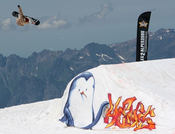 NITRO HORSEFEATHERS CAMP LES 2 ALPES 2009