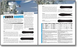 SNOW 26 – Powder boards – snowboardové zbraně do prašanu