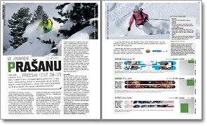 SNOW 40 - test Freeski lyží 08-09