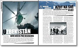 SNOW 28 – Uzbekistán – nové místo pro heliskiing