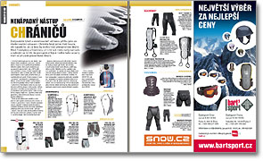 SNOW 34 Market -chrániče + přehled značek