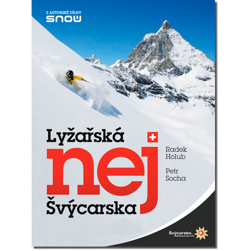 detail produktu - Kniha Lyžařská nej Švýcarska