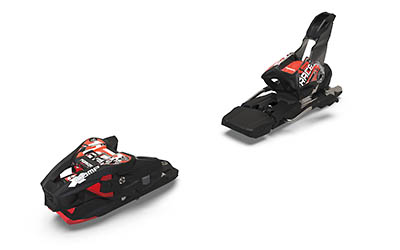 Marker Xcomp 12 Black/Flo-Red 2021/2022